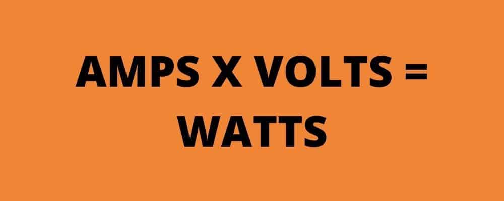 AMPS X VOLTS = WATTS | Homesteadinʻ Hawaiʻi